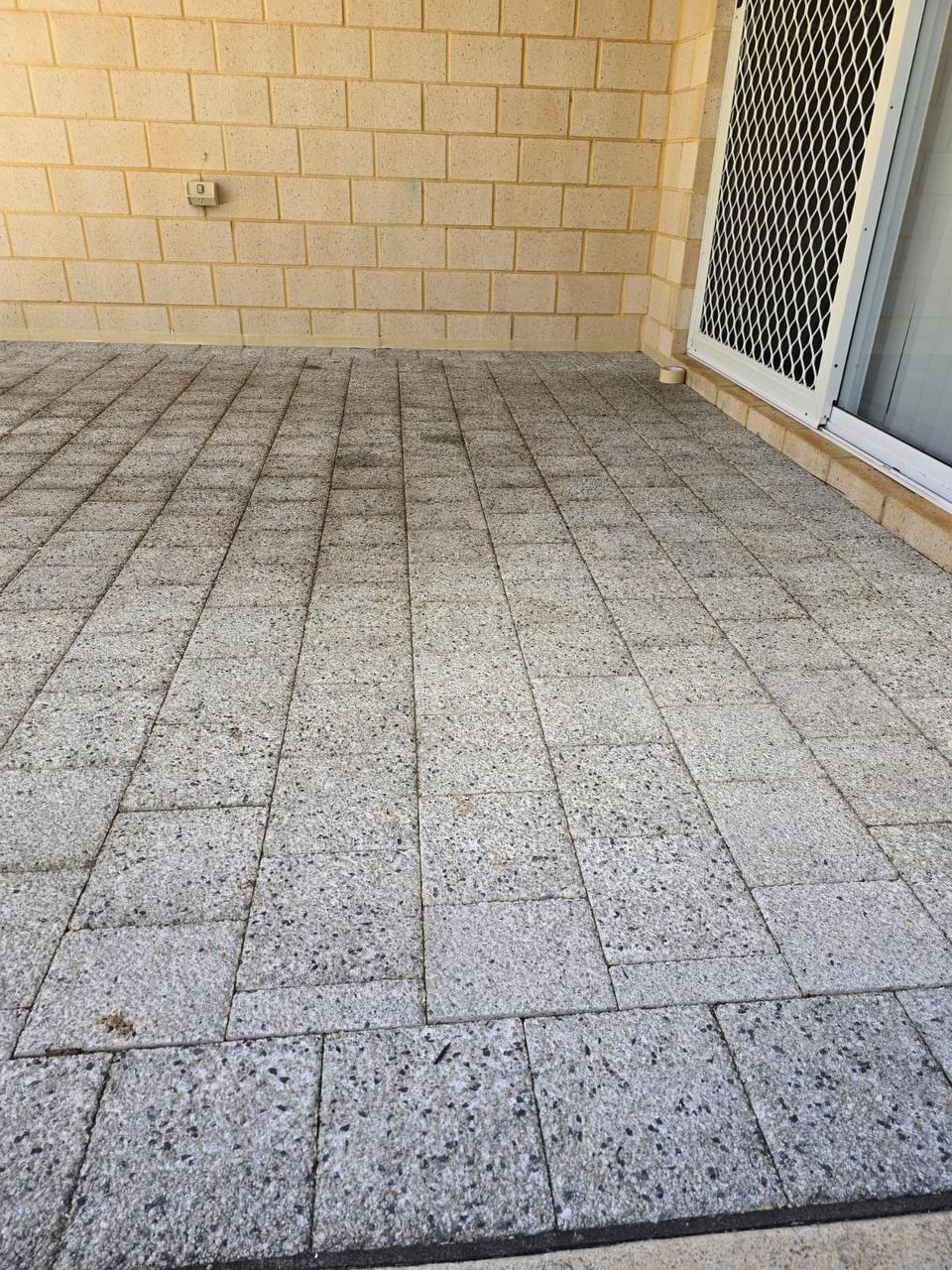 Before: Outdoor Patio — Flakes